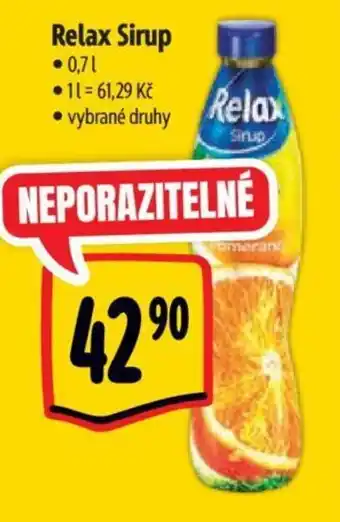 Albert Relax Sirup nabídka