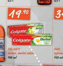 Terno Colgate zubní pasta nabídka