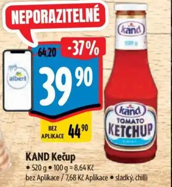 Albert KAND Kečup nabídka