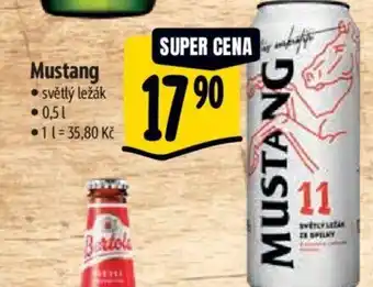 Albert Mustang 0.5L nabídka