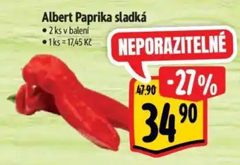 Albert Albert Paprika sladká nabídka