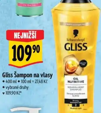 Albert Gliss Šampon na vlasy nabídka