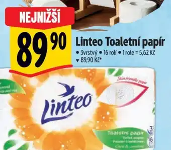 Albert Linteo Toaletní papír nabídka