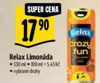 Albert Relax Limonáda nabídka