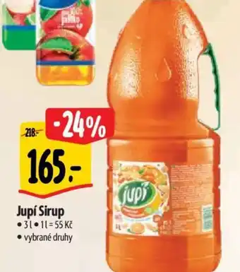 Albert Jupí Sirup 3L nabídka