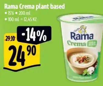 Albert Rama Crema plant based nabídka