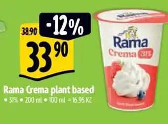 Albert Rama Crema plant based nabídka