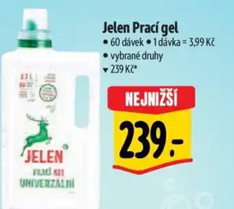 Albert Jelen Prací gel nabídka