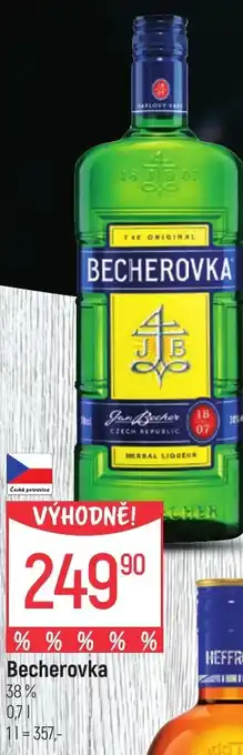 Globus Becherovka 0.7L nabídka