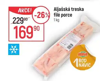 Globus Aljašská treska filé porce nabídka