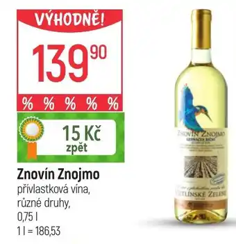 Globus Znovín Znojmo 0.75L nabídka