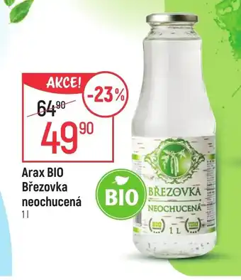 Globus Arax BIO Březovka neochucená 1L nabídka