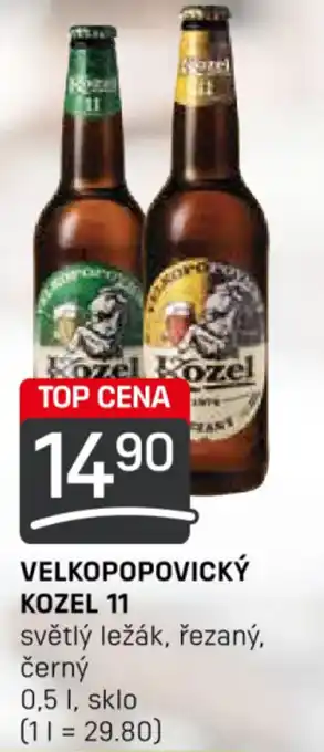 Flop VELKOPOPOVICKÝ KOZEL 11 0.5l nabídka