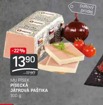 Flop MU PÍSEK PÍSECKÁ JÁTROVÁ PAŠTIKA nabídka