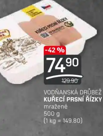 Flop VODŇANSKÁ DRŮBEŽ KUŘECÍ PRSNÍ ŘÍZKY nabídka