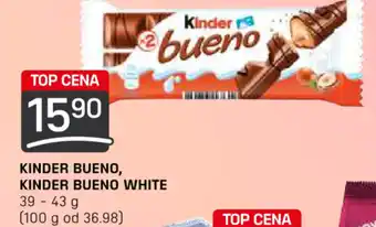 Flop KINDER BUENO, KINDER BUENO WHITE nabídka