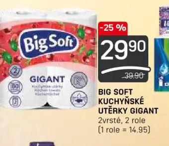 BIG SOFT KUCHYŇSKÉ UTĚRKY GIGANT