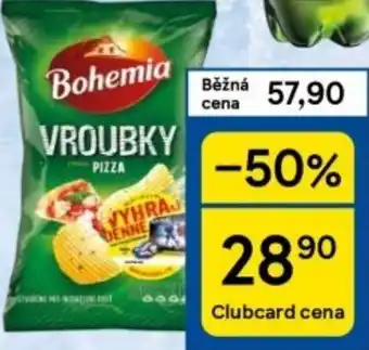 Tesco Bohemia Chipsy nabídka