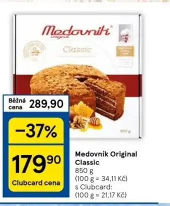 Tesco Medovník Original Classic nabídka