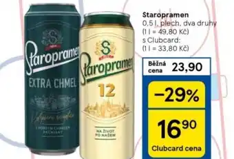 Tesco Staropramen nabídka