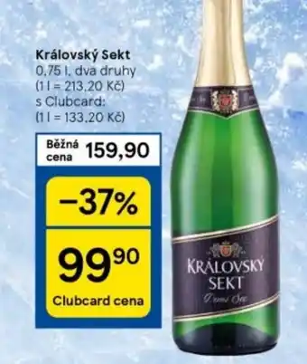 Tesco Královský Sekt nabídka