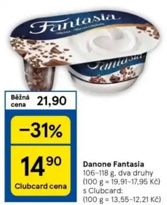 Tesco Danone Fantasia nabídka