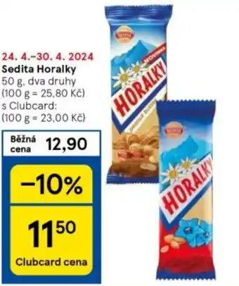 Tesco Sedita Horalky nabídka
