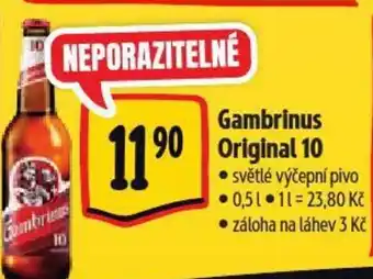 Albert Gambrinus Original 10 nabídka