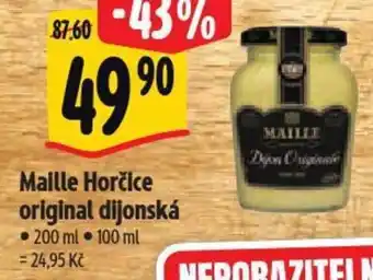 Albert Maille Horčice original dijonská nabídka