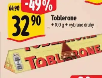 Albert Toblerone nabídka