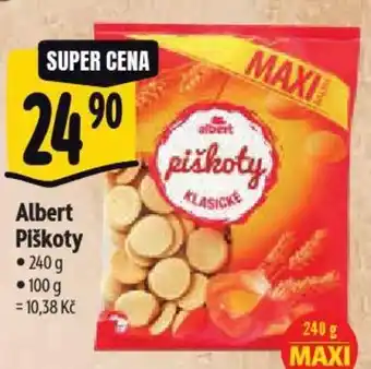 Albert Albert Piškoty nabídka