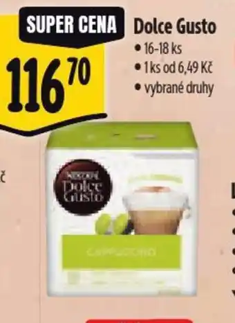 Albert Dolce Gusto nabídka