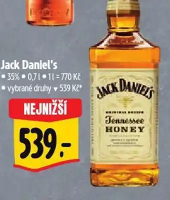 Albert Jack Daniel's nabídka