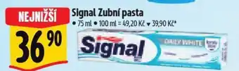 Albert Signal Zubní pasta nabídka