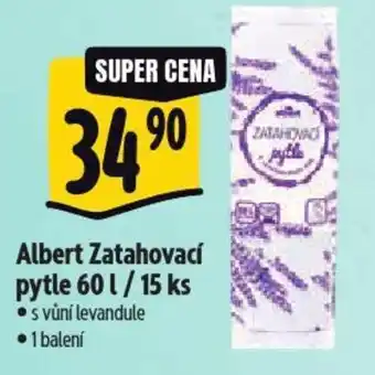 Albert Albert Zatahovací pytle 60 l/15 ks nabídka