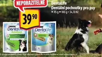 Albert Dentalife Dentální pochoutky pro psy nabídka