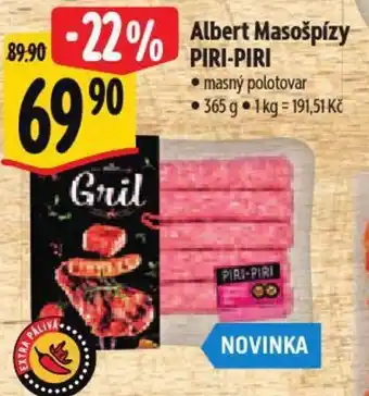Albert Albert Masošpízy PIRI-PIRI nabídka