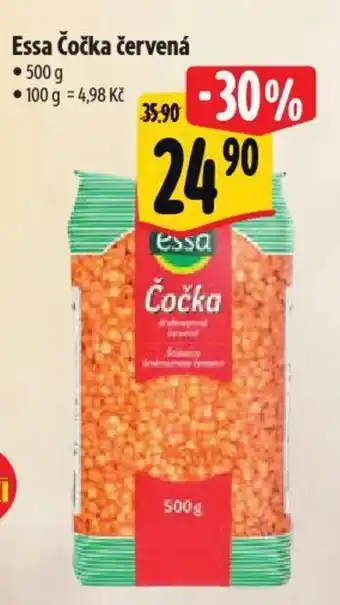 Albert Essa Čočka červená nabídka