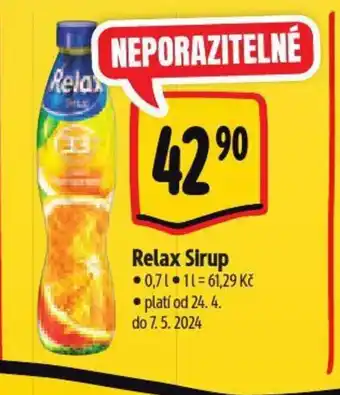 Albert Relax Sirup nabídka