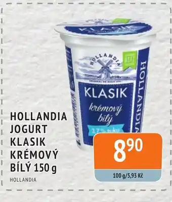 Coop hb HOLLANDIA JOGURT KLASIK KRÉMOVÝ BÍLÝ 150 g nabídka