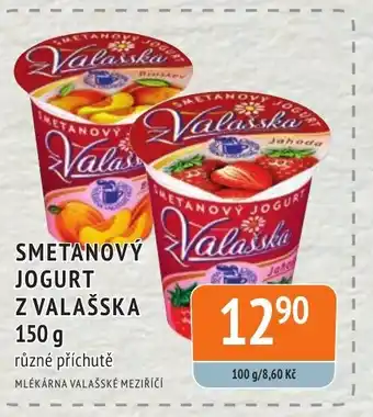 Coop hb SMETANOVÝ JOGURT Z VALAŠSKA 150 g nabídka