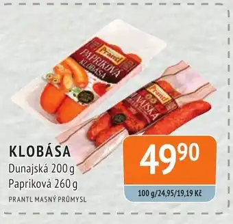 Coop hb KLOBÁSA nabídka