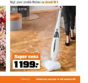 OBI Parní smeták  median nabídka
