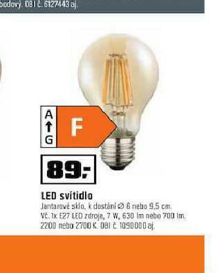 OBI Led svítidlo nabídka