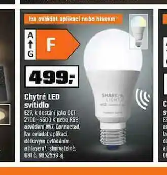 OBI Chytré led svítidlo nabídka