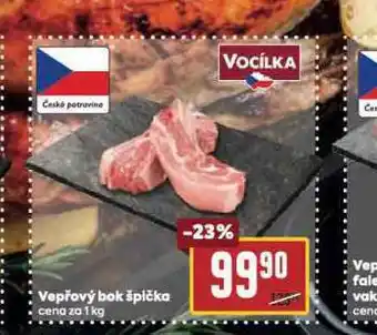 Billa Vepřový bok špička nabídka