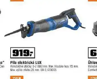 OBI Pila elektrická lux nabídka