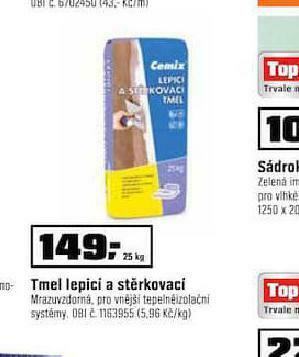 OBI Tmel lepicí a stěrkovací nabídka