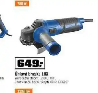 OBI Úhlová bruska lux nabídka