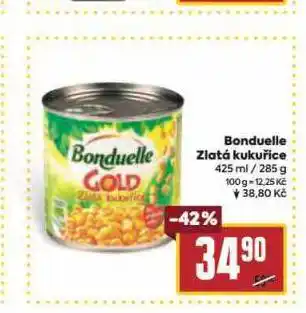 Billa Bonduelle zlatá kukuřice nabídka